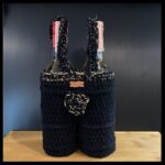 Wine Bag black and gold