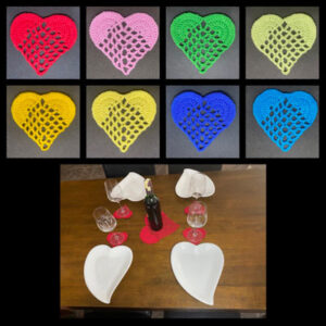 Coasters for plates and bottles
