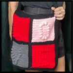 Big Bag, black, red, pink and grey
