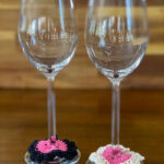 Drip protection for wine glass